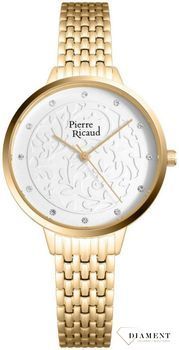 Zegarek damski Pierre Ricaud 'wzorzysta tarcza' P21065.1143Q.jpg