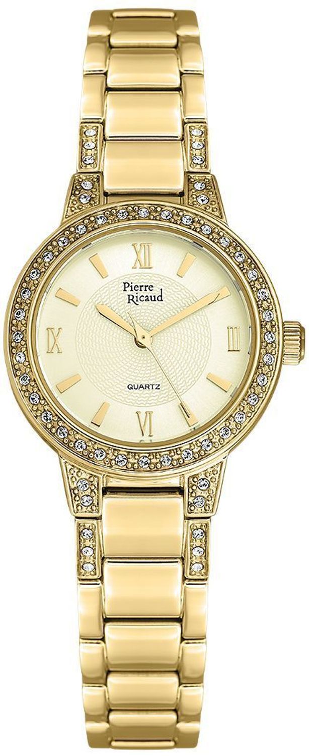 zeagrek damski złoty Pierre Ricuad P21074.1161QZ.jpg