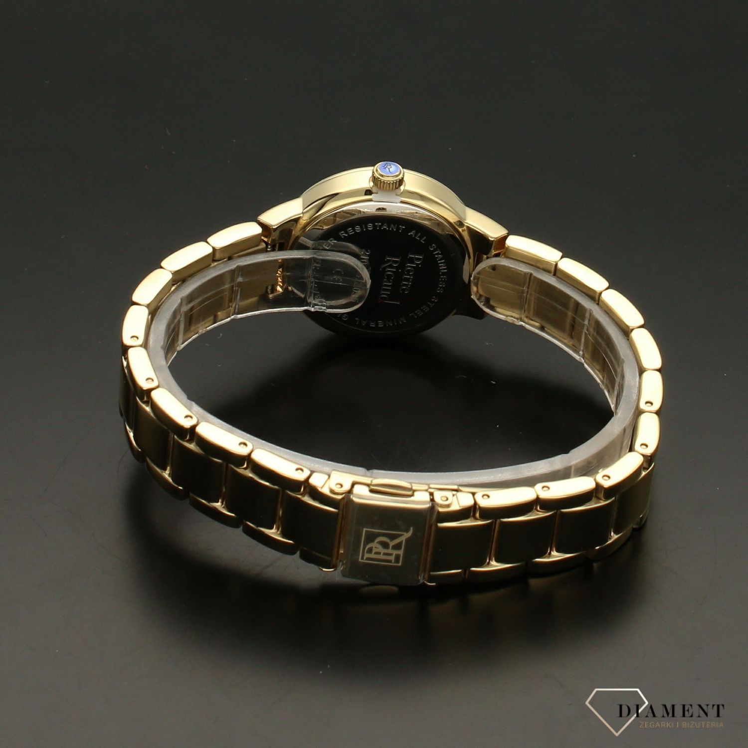 zeagrek damski złoty Pierre Ricuad P21074.1161QZ.jpg