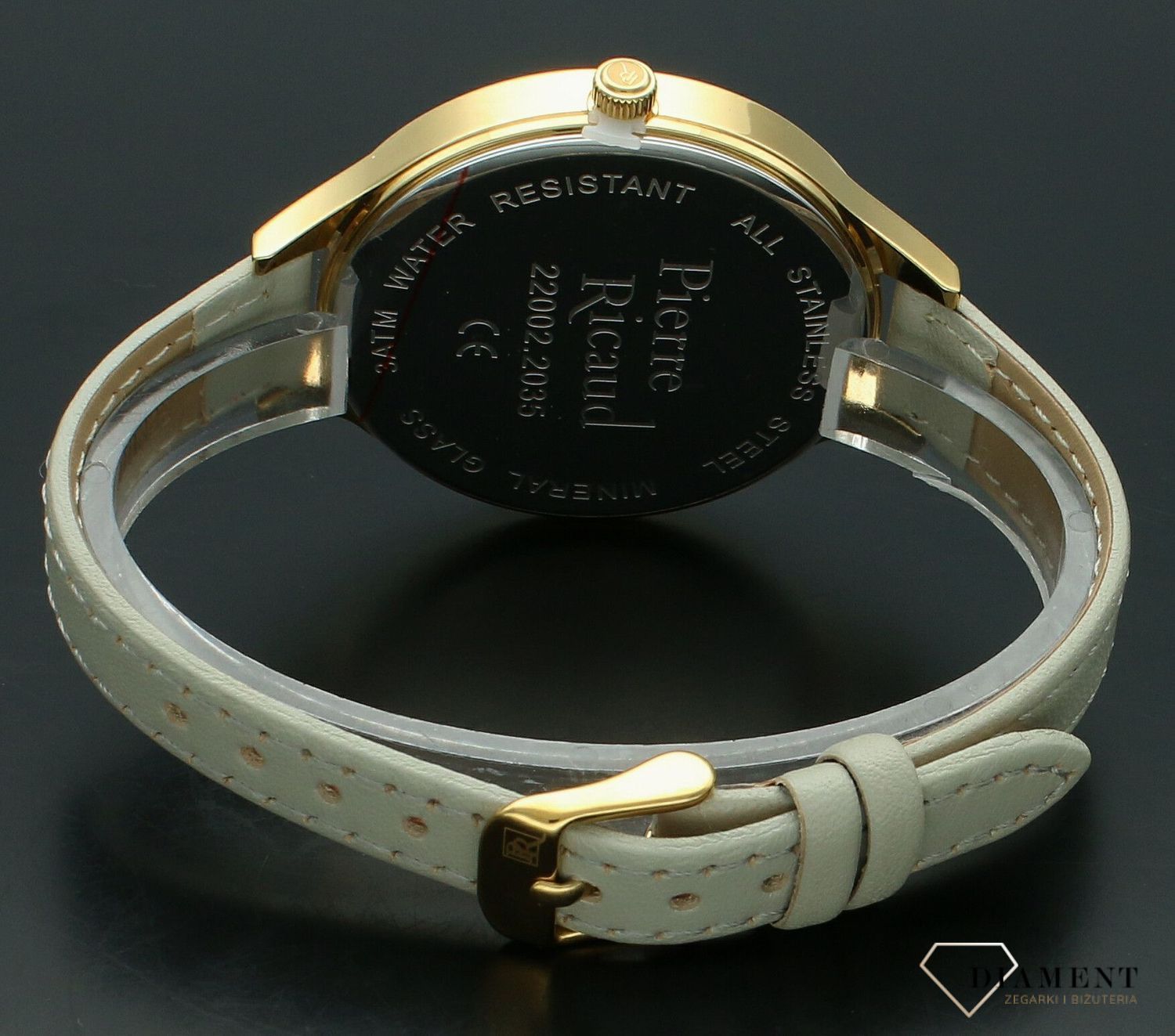 Zegarek damski Pierre Ricaud Classic na szarym pasku P22002.1V17Q1. Zegarek damski Pierre Ricaud. Zegarek damski na szarym pasku. Zegarek damski klasyczny z czarną tarczą. Zegarek damski na prezent..jpg