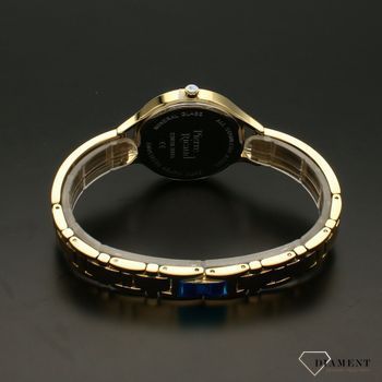 Zegarek damski Pierre Ricaud P22028.1113 ⌚ Zegarek damski w kolorze złotym z ozdobną bransoletą i tarczą. Tarcza zegarka ozdobiona indeksami punktowymi. Idealny pomysł na prezent 🎁 (4).jpg