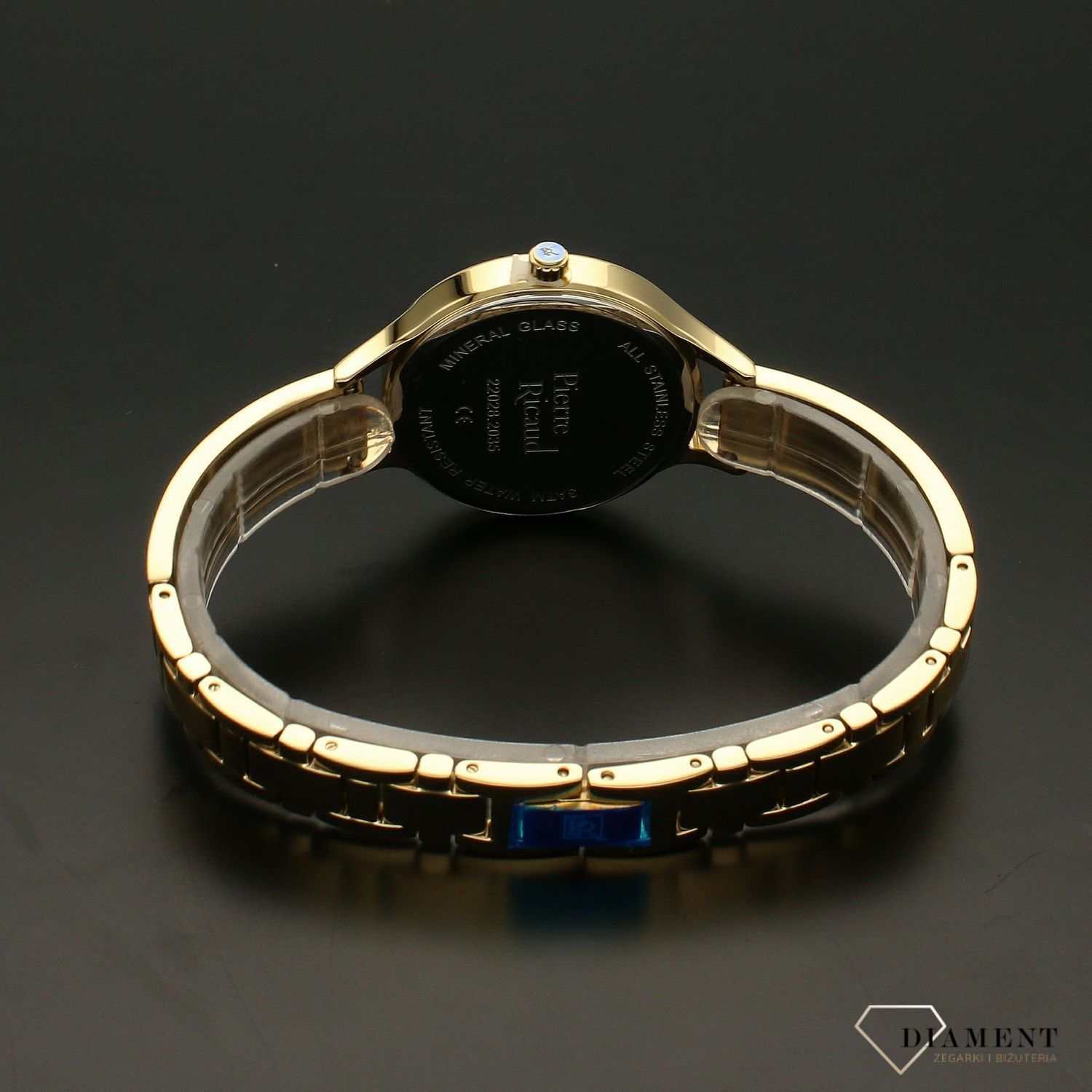 Zegarek damski na złotej bransolecie Pierre Ricaud P22028.1113Q.jpg