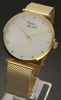 Zegarek damski Pierre Ricaud P22035.1143Q. Zegarek damski na złotej bransolecie. Zegarek Pierre Ricaud (3).jpg