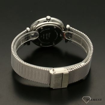 Zegarek damski srebrny na bransolecie z cyrkoniami na tarczy Pierre Ricaud P22035 (4).jpg