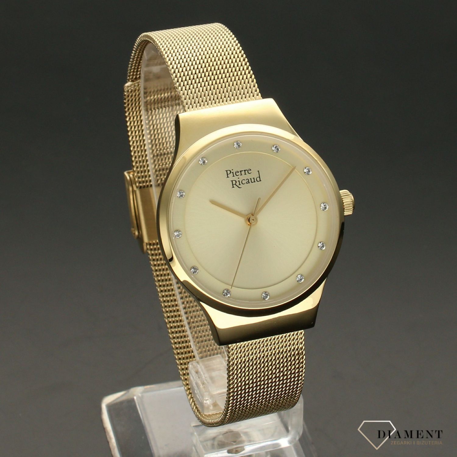 złoty zegarek damski Pierre Ricaud P22038.1141Q złoty.jpg