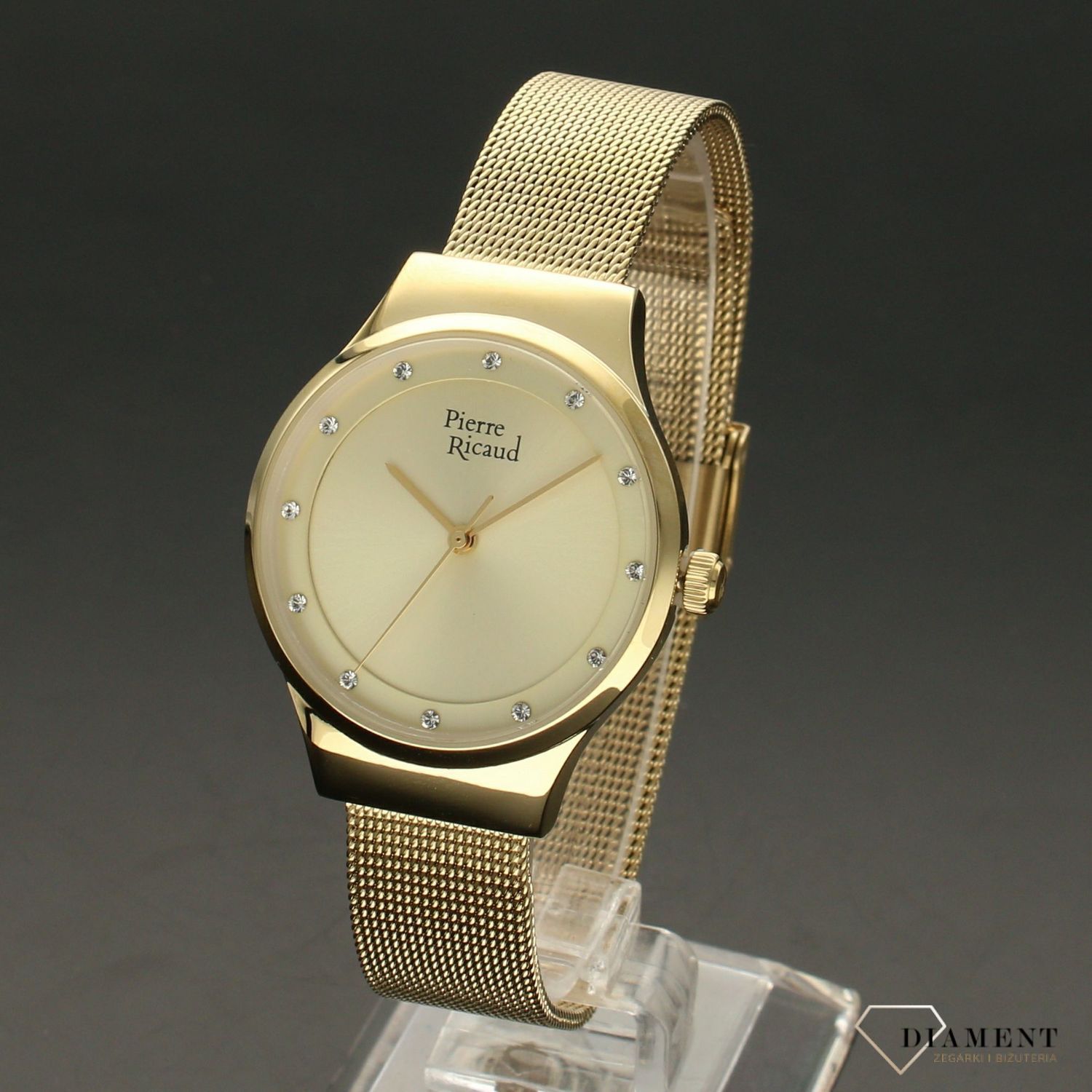 złoty zegarek damski Pierre Ricaud P22038.1141Q złoty.jpg