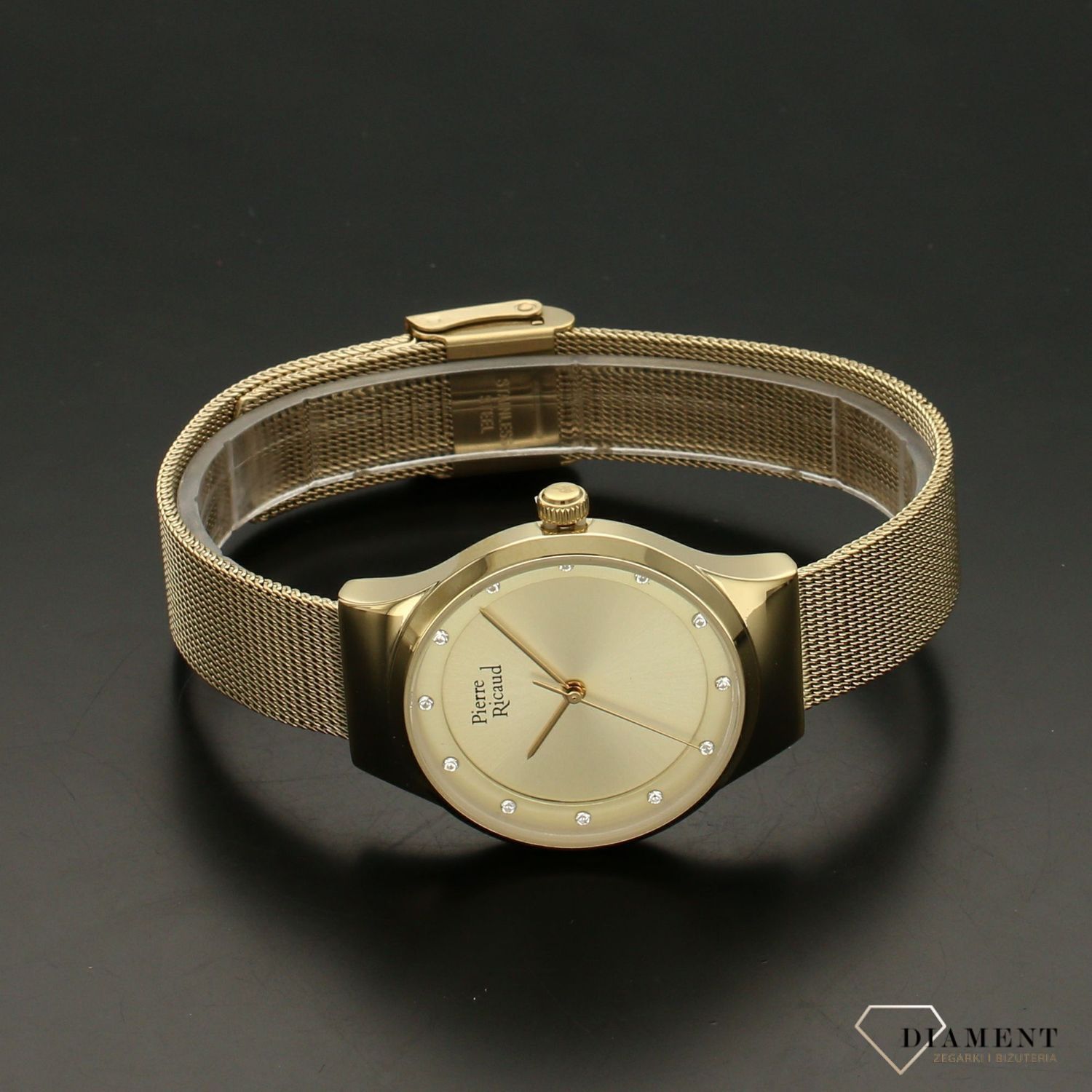 złoty zegarek damski Pierre Ricaud P22038.1141Q złoty.jpg