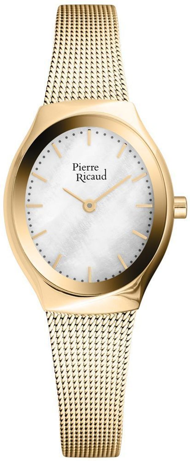 Zegarek damski Pierre Ricaud Classic owalny z masą perłową P22049.1115Q.jpg