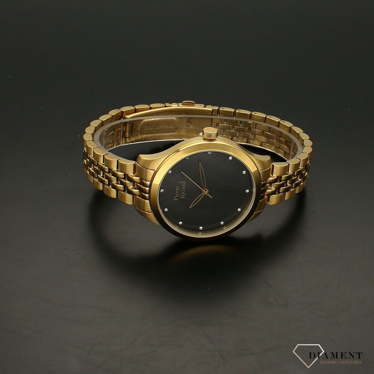 Zegarek damski Pierre Ricaud P22063.114EQ wyposażony jest w kwarcowy mechanizm, zasilany za pomocą baterii. Posiada bardzo wysoką dokładność mierzenia czasu.webp