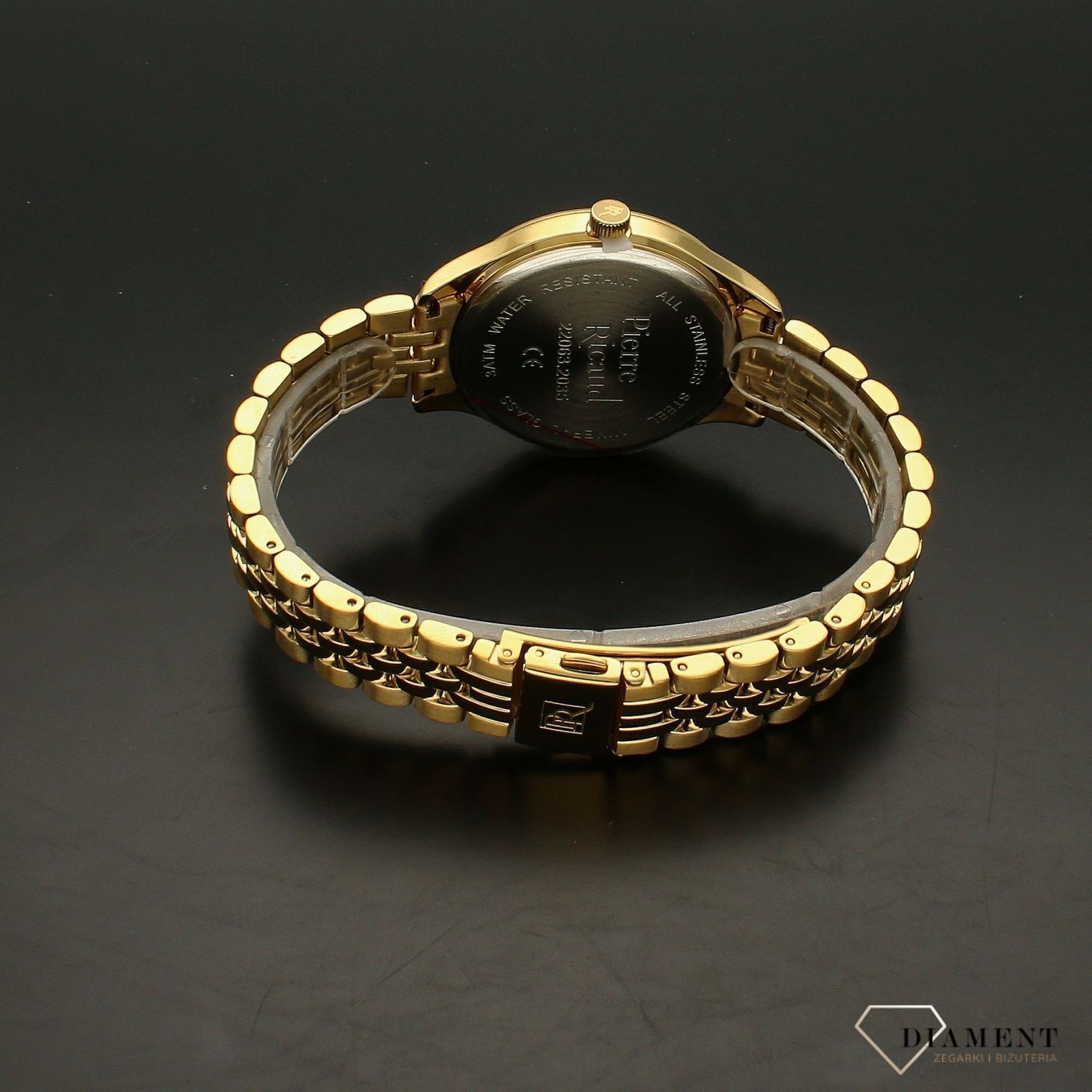 Zegarek damski Pierre Ricaud P22063.114EQ wyposażony jest w kwarcowy mechanizm, zasilany za pomocą baterii. Posiada bardzo wysoką dokładność mierzenia czasu.webp