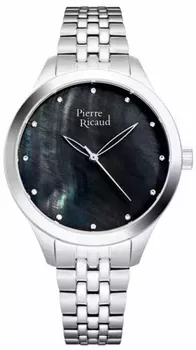 Zegarek damski Pierre Ricaud P22063.514EQ wyposażony jest w kwarcowy mechanizm, zasilany za pomocą baterii. Posiada bardzo wysoką dokładność mierzenia czasu..webp
