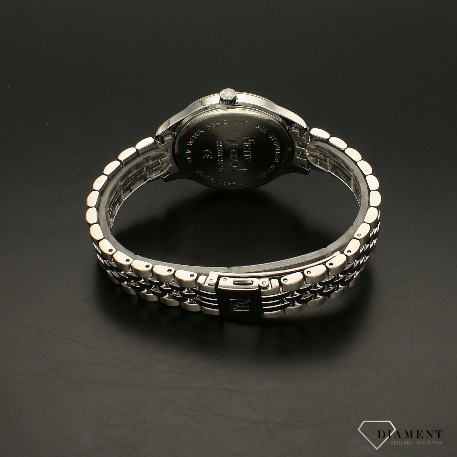  Zegarek damski Pierre Ricaud P22063.514FQ wyposażony jest w kwarcowy mechanizm, zasilany za pomocą baterii. Posiada bardzo wysoką dokładność mierzenia czasu.webp