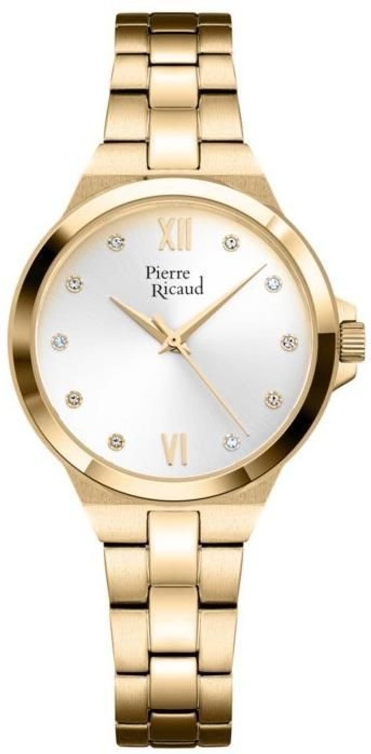 Zegarek damski Pierre Ricaud P22065.1183Q – elegancki i kobiecy model z mechanizmem Citizen Miyota 2035, stalową bransoletą i błyszczącymi cyrkoniami. Idealny dodatek na co dzień i na specjalne1.jpg