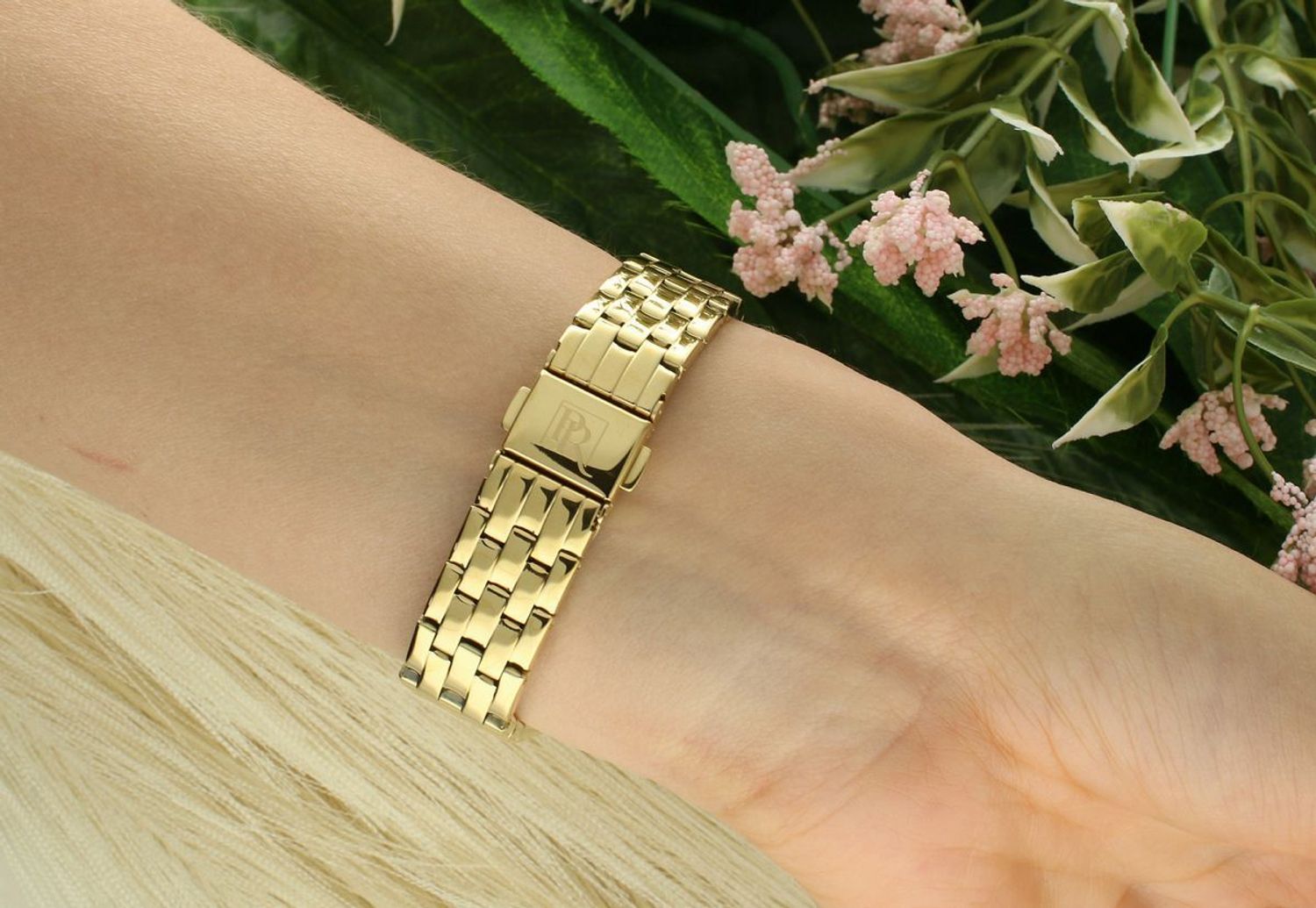 Zegarek Damski Pierre Ricaud Classic P22087.1121Q Złoty Stalowy Grawer.jpg