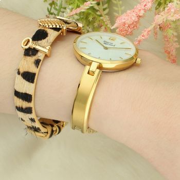 Zegarek damski Pierre Ricaud P22092.115FQ złoty masa perłowa  Sklep Diament Autoryzowany Sprzedawca bok.jpg