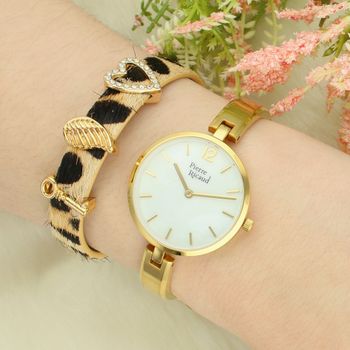 Zegarek damski Pierre Ricaud P22092.115FQ złoty masa perłowa  Sklep Diament Autoryzowany Sprzedawca white.jpg