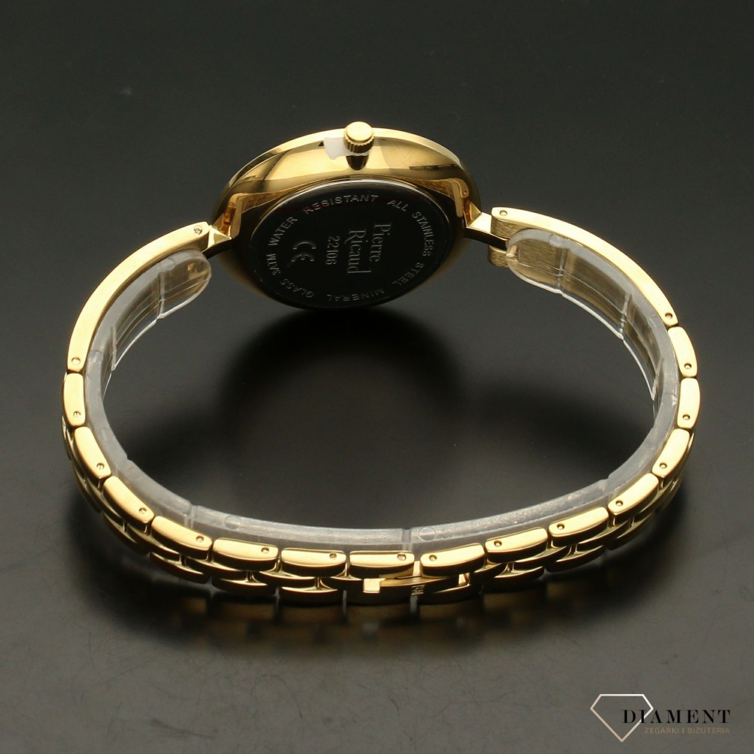 Zegarek damski Pierre Ricaud 'złota, ozdobna tarcza' P22106.1141Q.jpg