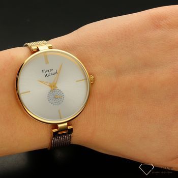 Zegarek damski na złotej bransolecie P22108 (5).jpg