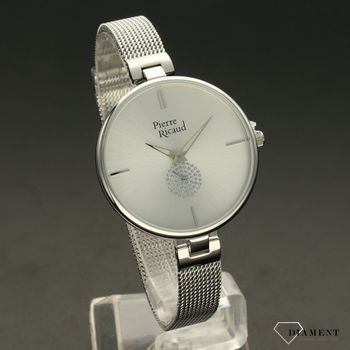 Zegarek damski na stalowej bransolecie P22108 (1).jpg