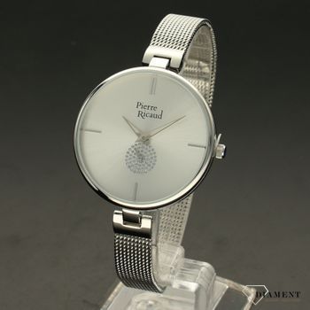 Zegarek damski na stalowej bransolecie P22108 (2).jpg