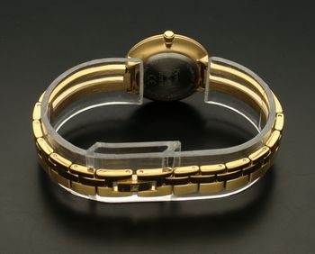 Zegarek damski na bransolecie biżuteryjny złoty Pierre Ricaud P22124.1191Q. Zegarek na sztywnej bransoletce . Złoty zegarek na prezent. Zegarek ozdobny. Tani zegarek. 5.jpg