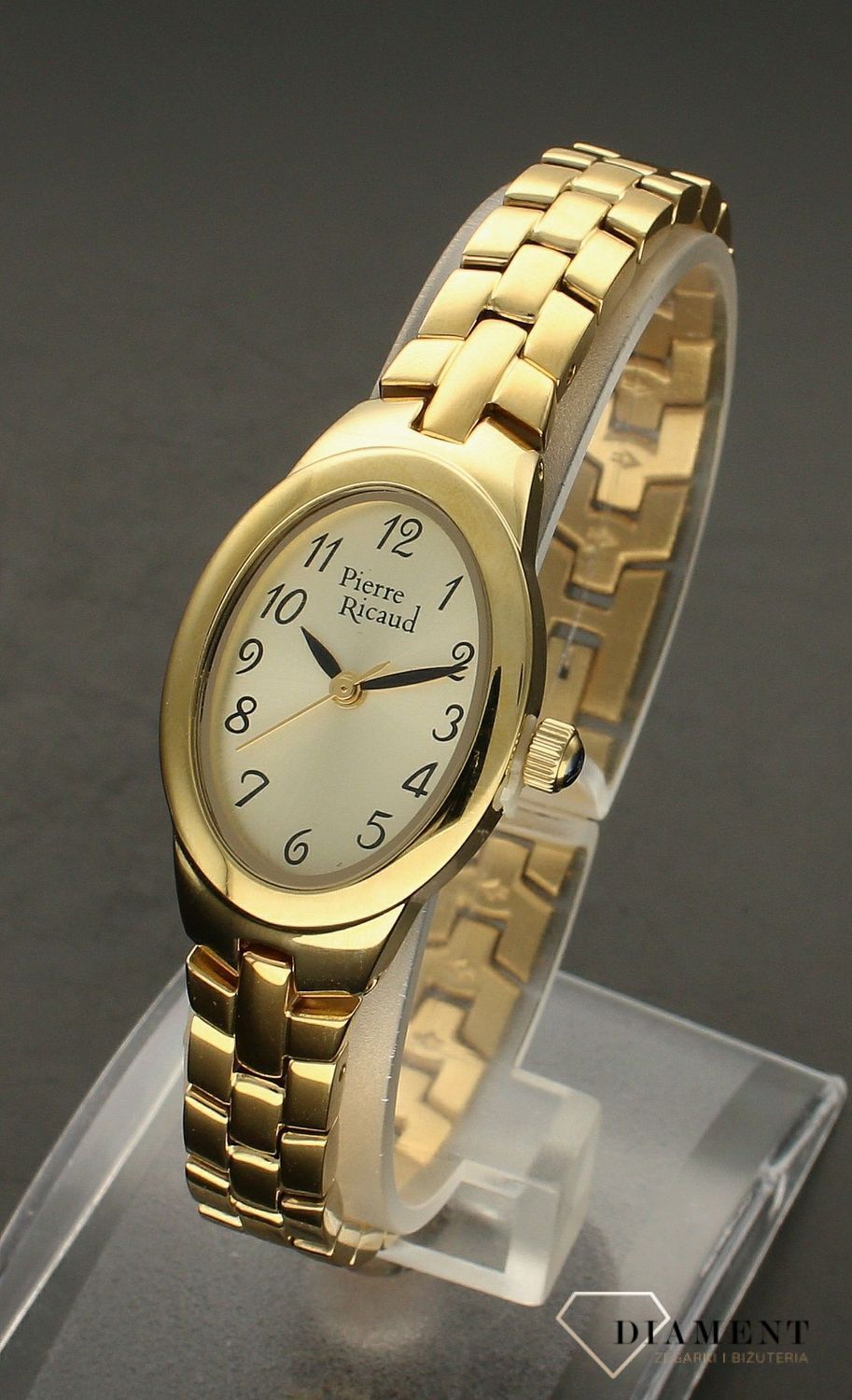 Zegarek damski na bransoletce klasyczny złoty Pierre Ricaud P22148.1121Q.jpg