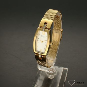 Zegarek damski Pierre Ricaud P22150.1163Q na złotej bransolecie wykonany ze stali szlachetnej z mechanizmem kwarcowym, zasilanym za pomocą baterii (3).jpg