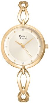 Zegarek damski na złotej bransolecie Pierre Ricaud P23001.1141Q.jpg