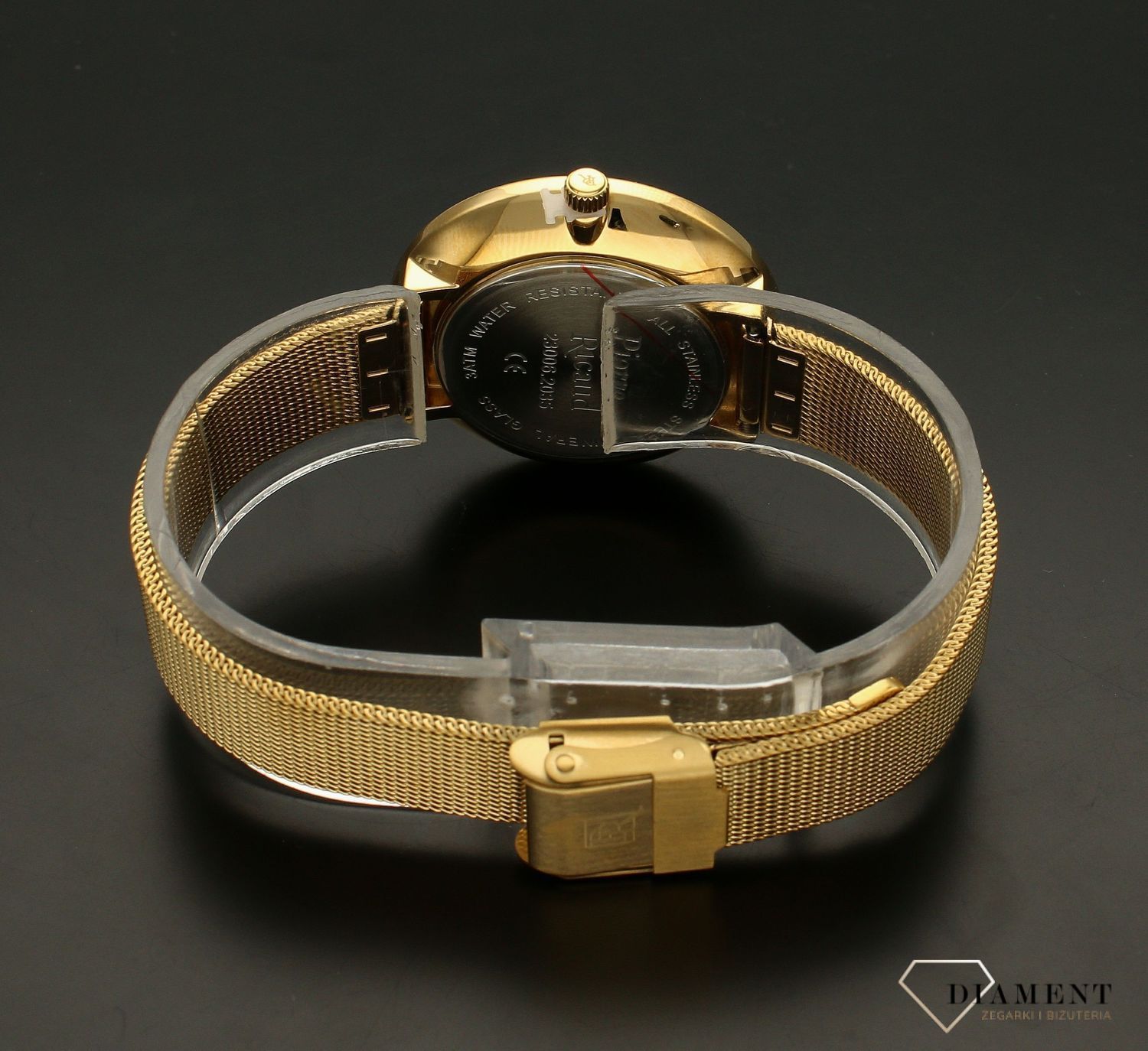 Zegarek damski na złotej bransolecie ze srebrną tarczą Adriatica P23006.1113Q.webp