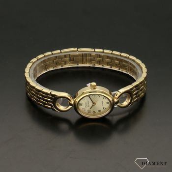 Zegarek damski Pierre Ricaud  P3104.1121Q na złotej bransolecie (2).jpg