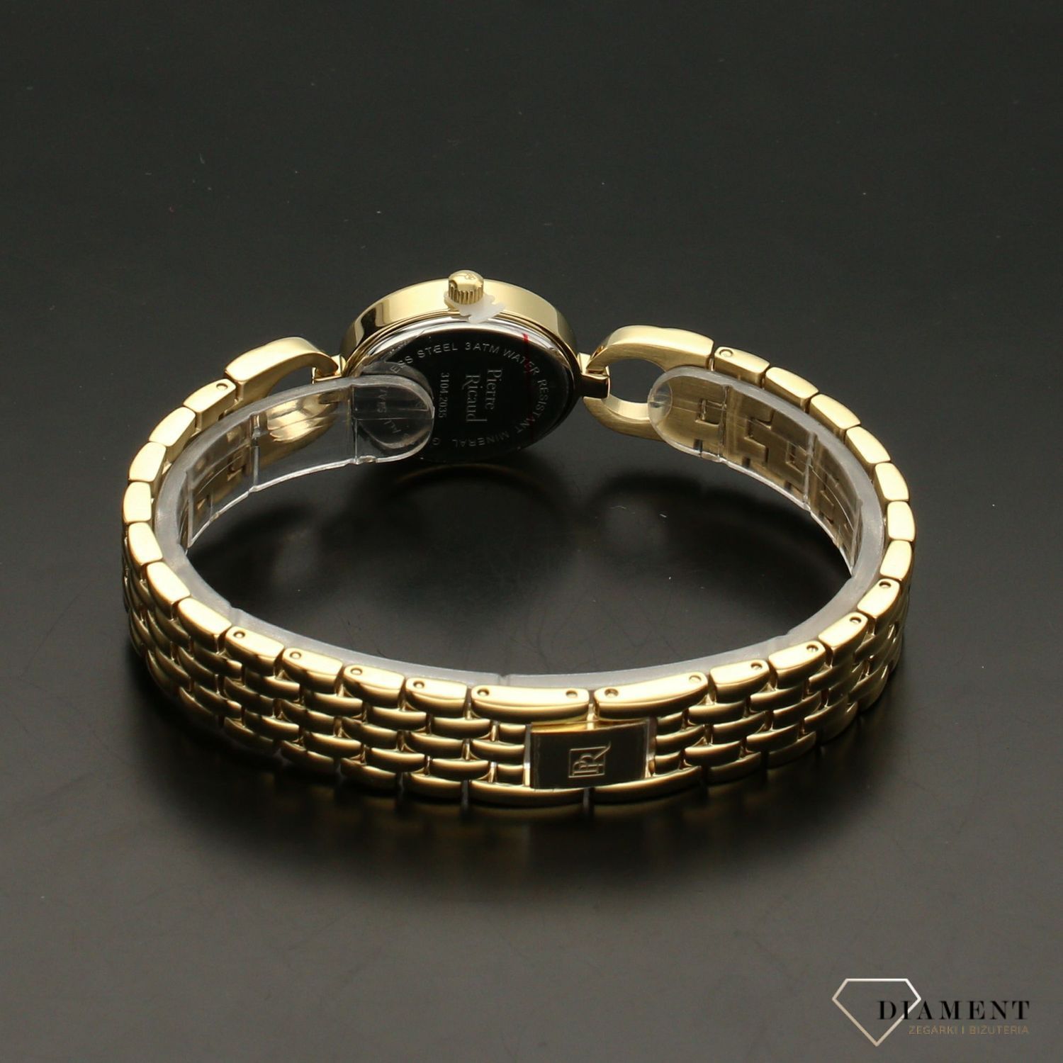 Zegarek damski Pierre Ricaud  P3104.1121Q na złotej bransolecie.jpg