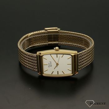 Zegarek damski Pierre RicaudP37039.1113Q ⌚ Zegarek damski w kolorze złotym z ozdobną bransoletą i tarczą.  (3).jpg