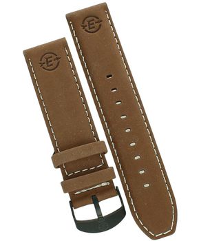 Skórzany brązowy pasek do zegarka Timex. Szerokość 20 mm, zapięcie na sprzączkę, klasyczny męski design i wysoka jakość wykonania.2.jpg