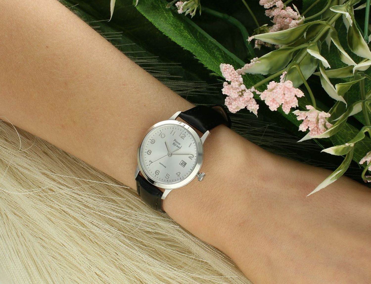 Zegarek damski Pierre Ricaud P51022.5223Q – skórzany pasek, szkło szafirowe, datownik, 5 ATM.jpg