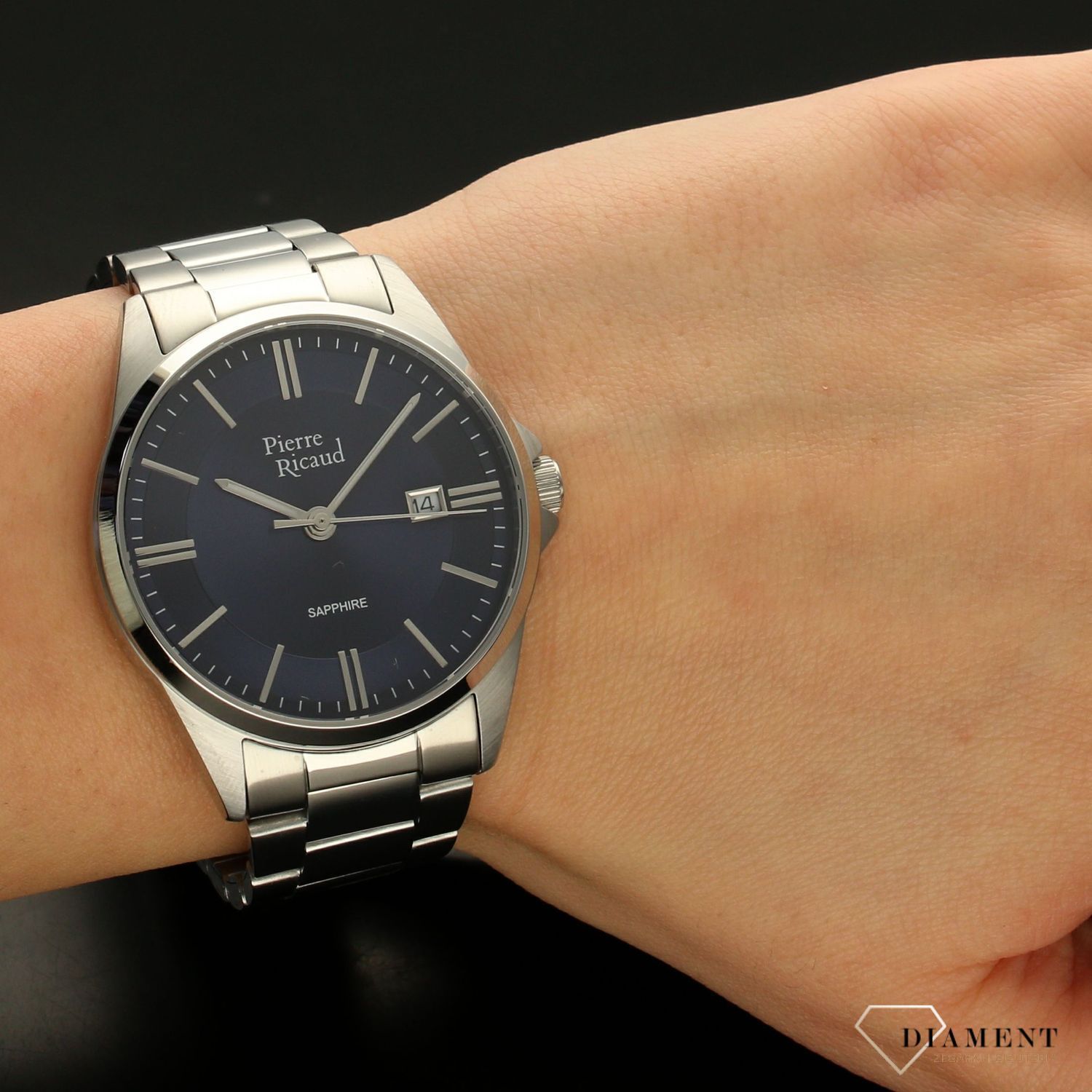 Zegarek męski Pierre Ricaud 'niebieski błysk' P60022.5115Q.jpg