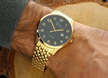 Zegarek męski Pierre Ricaud P60056.1124Q Classic – czarna tarcza, stal nierdzewna z powłoką PVD, szafirowe szkło, mechanizm kwarcowy C01.211, datownik i wodoodporność 5 ATM. 2.jpg