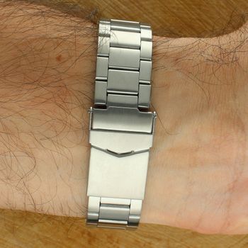 Pierre Ricaud P6053.5120Q – Męski Zegarek ze Zieloną Tarcza i Srebrną Stalową Bransoletą  Sklep Diament – Autoryzowany Sprzedawca, 2 Lata Gwarancji zapięcie.jpg