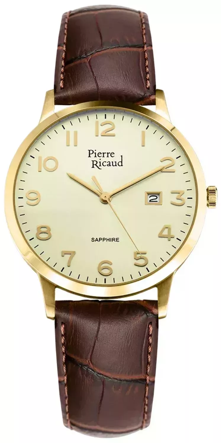 Zegarek męski klasyczny na pasku Pierre Ricaud P91022.1B21Q.webp
