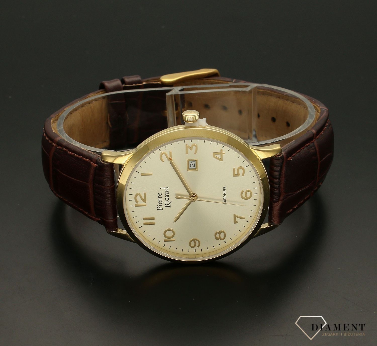 Zegarek męski klasyczny na pasku Pierre Ricaud P91022.1B21Q.webp