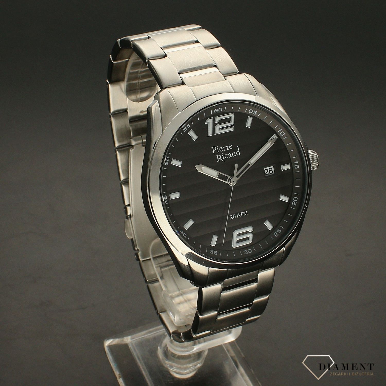 Zegarek męski PIERRE RICAUD na bransolecie P91072.5156Q.jpg