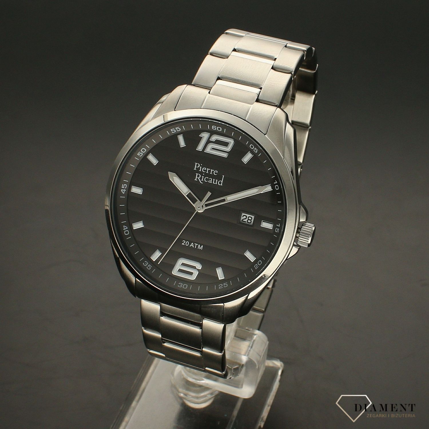 Zegarek męski PIERRE RICAUD na bransolecie P91072.5156Q.jpg
