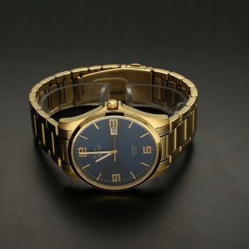 Zegarek męski na bransolecie Pierre Ricaud  P91076.1155Q. Zegarek na złotej bransolecie. Zegarek męski klasyczny. Zegarek Pierre (4).jpg