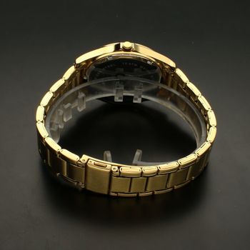 Zegarek męski na bransolecie Pierre Ricaud  P91076.1155Q. Zegarek na złotej bransolecie. Zegarek męski klasyczny. Zegarek Pierre (5).jpg