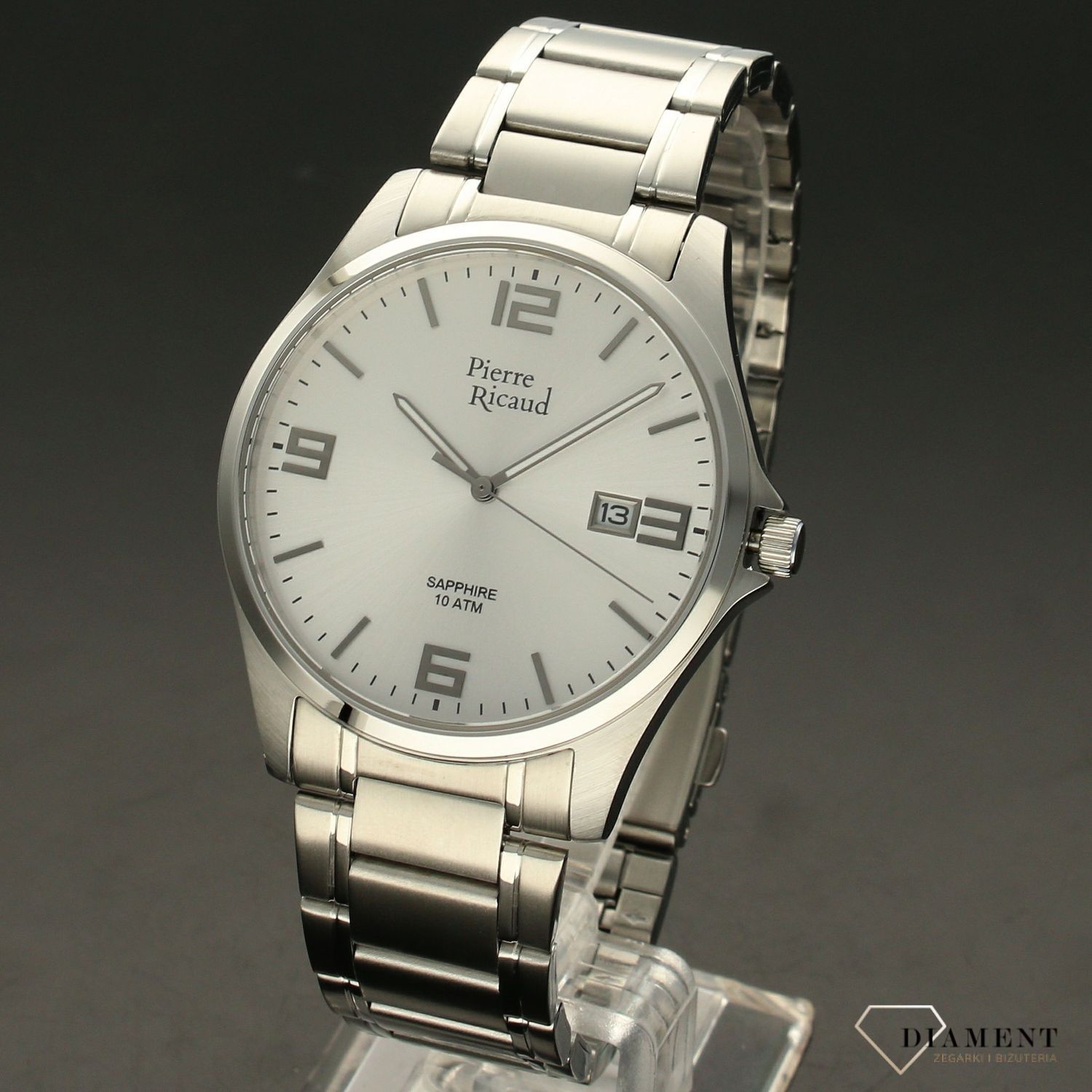 Zegarek męski Pierre Ricaud 'srebrna tarcza' P91076.5153Q.jpg