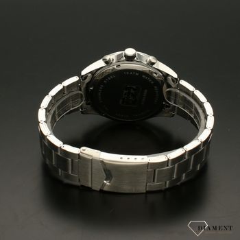 Zegarek męski na bransolecie z czarną tarczą Pierre Ricuad P91083.5114CH (3).jpg