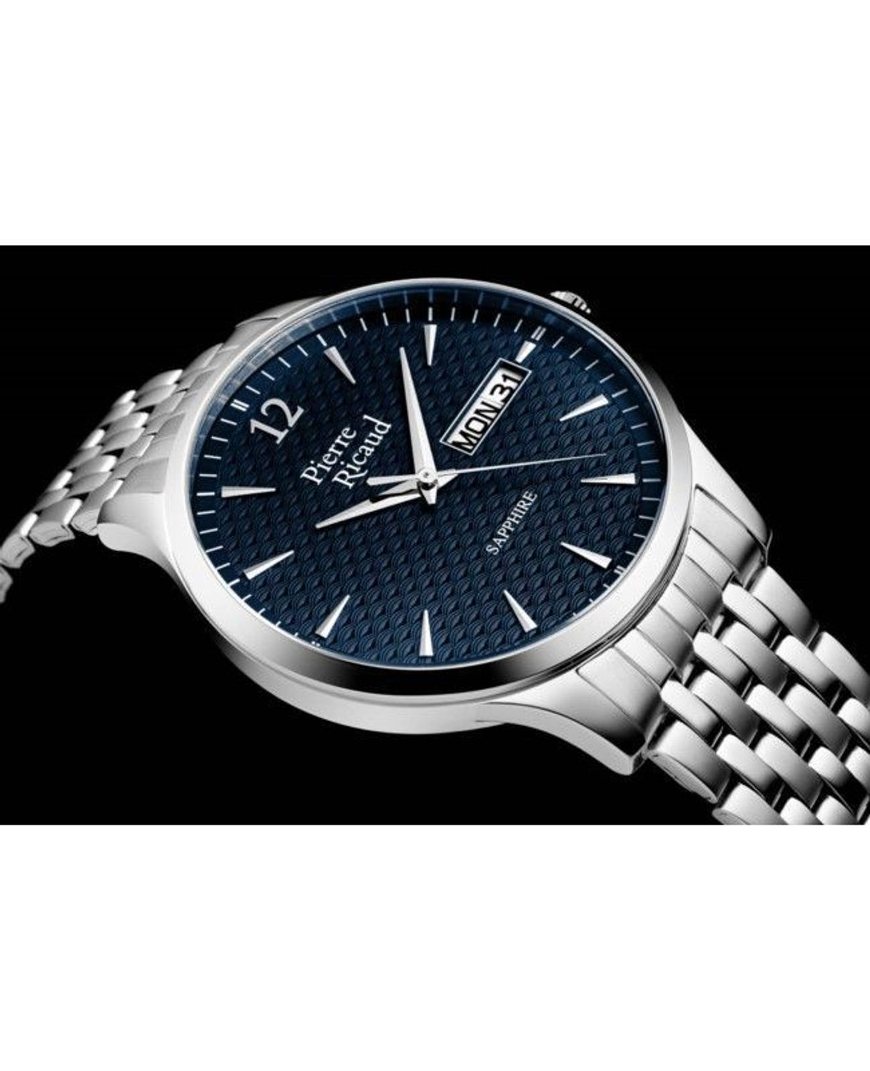 Zegarek męski PIERRE RICAUD P91093.5155Q  Wyposażony jest w kwarcowy mechanizm, zasilany za pomocą baterii. Posiada bardzo wysoką dokładność mierzenia czasu 9.jpg