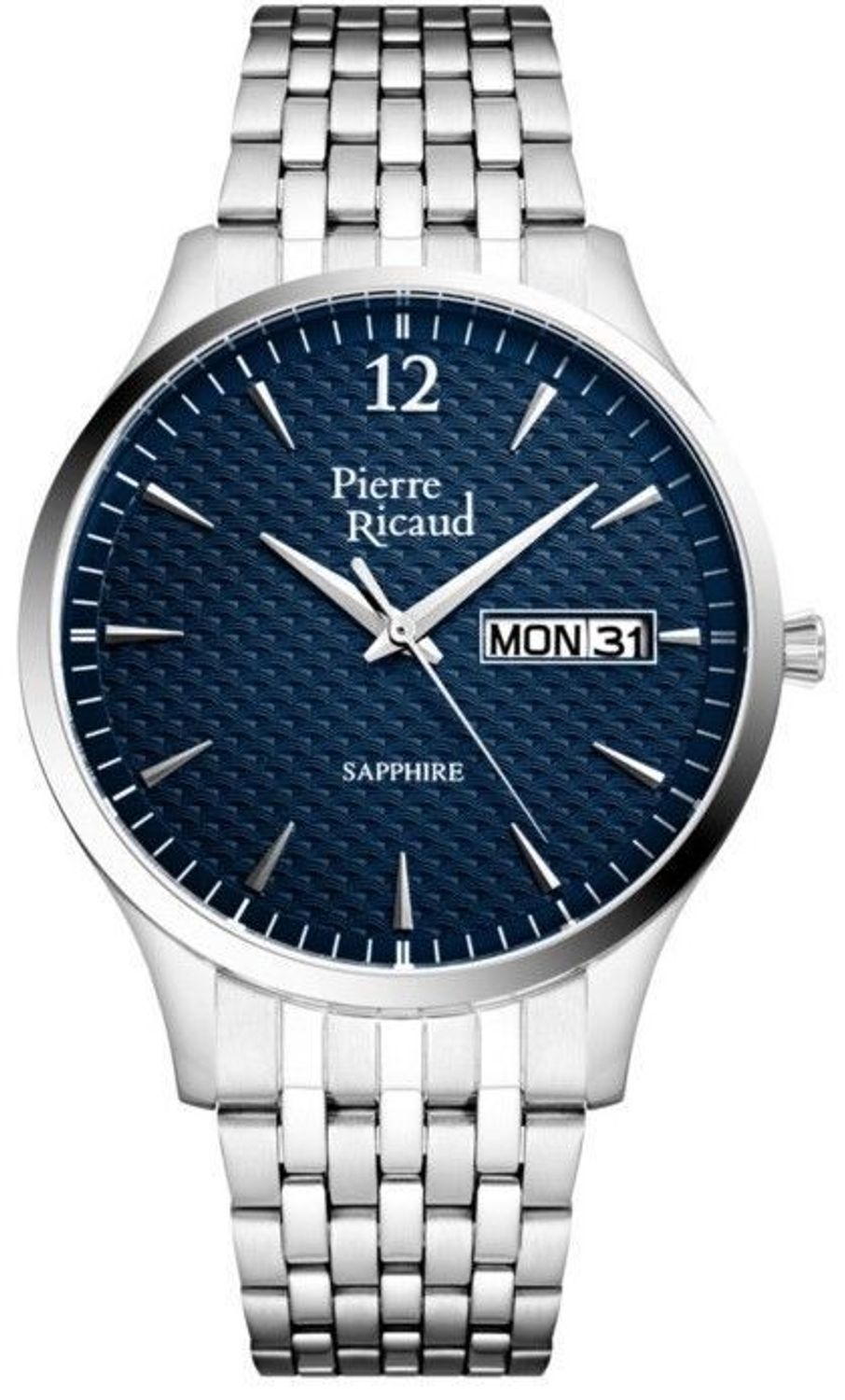 Zegarek męski PIERRE RICAUD P91093.5155Q  Wyposażony jest w kwarcowy mechanizm, zasilany za pomocą baterii. Posiada bardzo wysoką dokładność mierzenia czasu 9.jpg