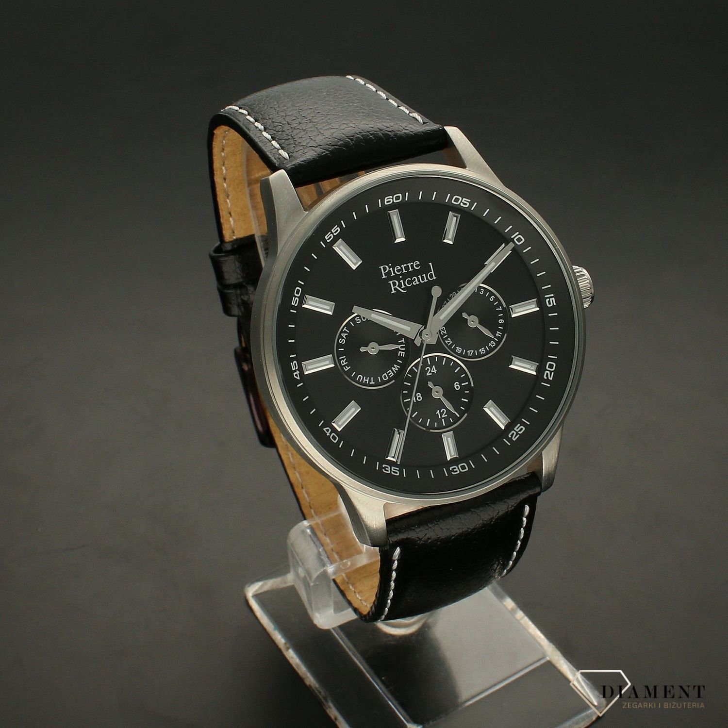 Zegarek męski PIERRE RICAUD P97033.5214QF ✓Zegarki na pasku✓ Zegarek męski✓ Męskie zegarki ✓ Zegarki męskie✓ Autoryzowany sklep✓ Kurier Gratis 24h✓ Gwarancja najniższej ceny✓ Grawer 0zł✓Zwrot 30 dni✓Negocjacje ➤Zapraszamy!.webp