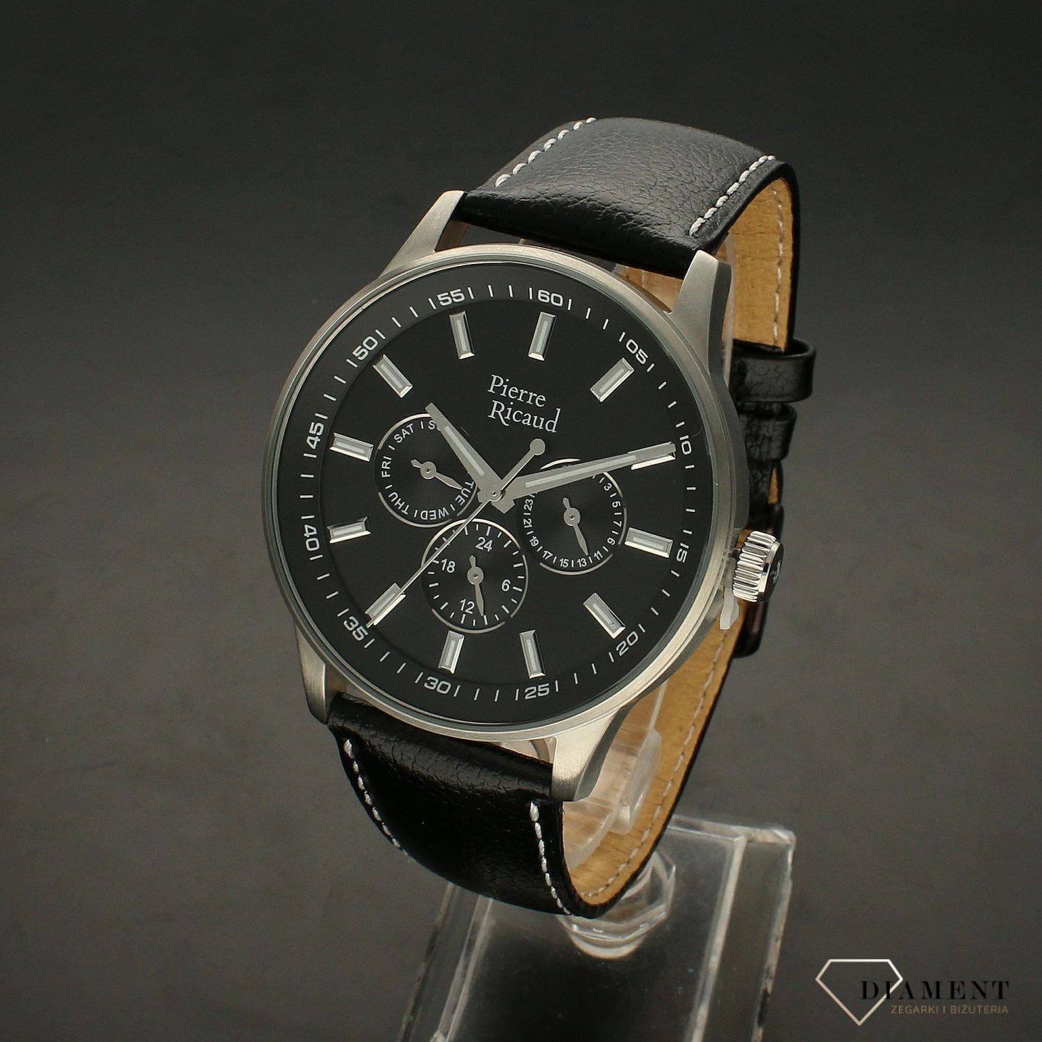 Zegarek męski PIERRE RICAUD P97033.5214QF ✓Zegarki na pasku✓ Zegarek męski✓ Męskie zegarki ✓ Zegarki męskie✓ Autoryzowany sklep✓ Kurier Gratis 24h✓ Gwarancja najniższej ceny✓ Grawer 0zł✓Zwrot 30 dni✓Negocjacje ➤Zapraszamy!.webp