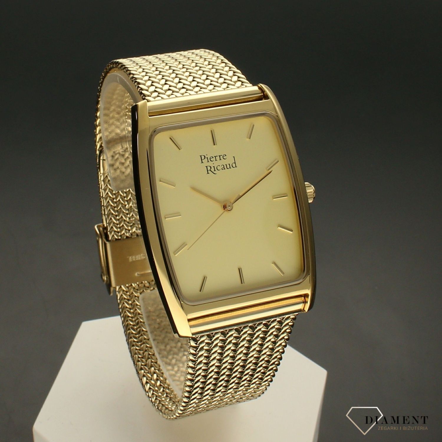 ◎ペルル◎ Zegarek damski na bransolecie Pierre Ricaud P97039.1111Q